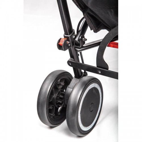 LASCAL M1 Buggy Stroller - Red/ Black